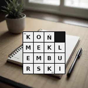 Hasło krzyżówkowe koń gorącokrwisty pochodzący z niemiec używany jako koń wierzchowy - koń meklemburski – rozwiązanie, synonimy, podpowiedzi i definicje krzyżówkowe